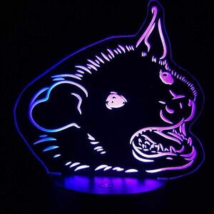 Color changing LED Possum light , funny night light